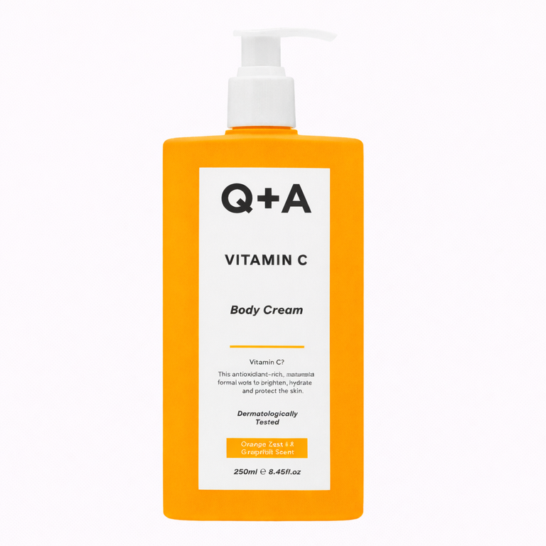 Q+A Vitamin C Body Cream 250 ml (8.4 fl oz)