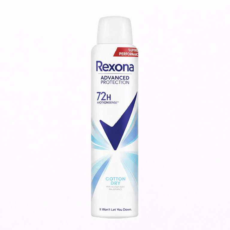 Rexona Advanced Protection 72H Cotton Dry Body Spray 200 ml (6.8 fl oz)