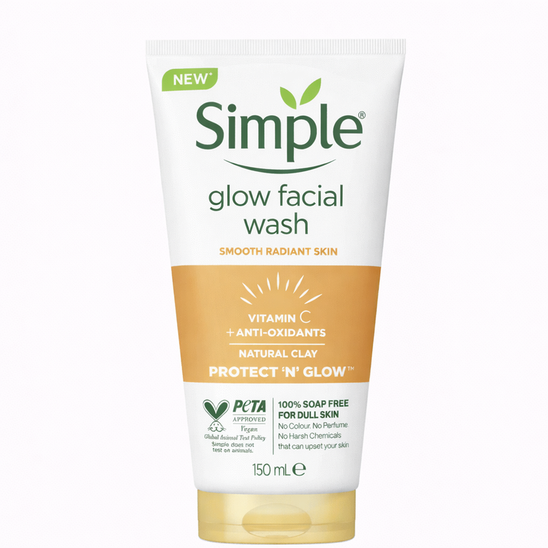 Simple Protect 'N' Glow Express Glow Clay Polish 150 ml (5.1 fl oz)