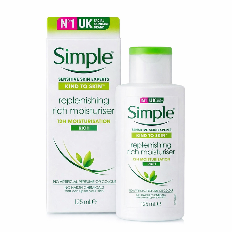 Simple Kind to Skin Replenishing Rich Moisturiser 125 ml (4.2 fl oz)