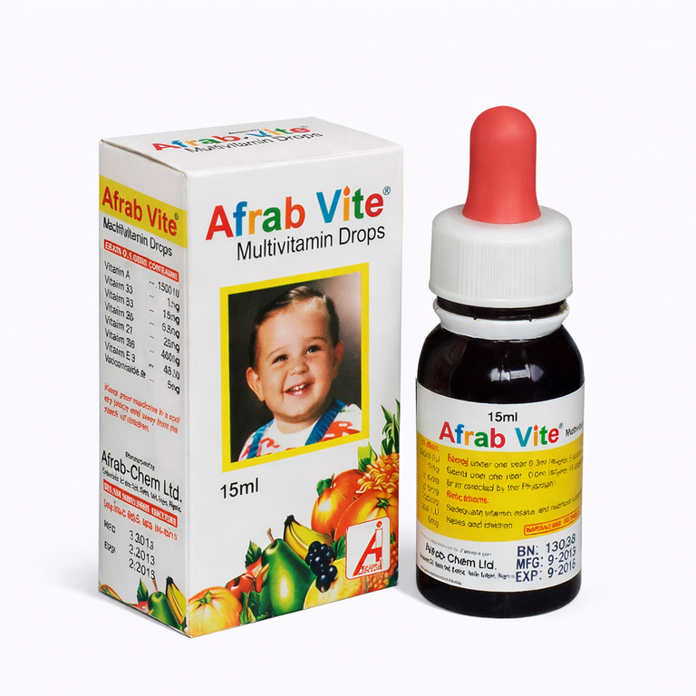 Afrabvite Multivitamin Drops 15 ml
