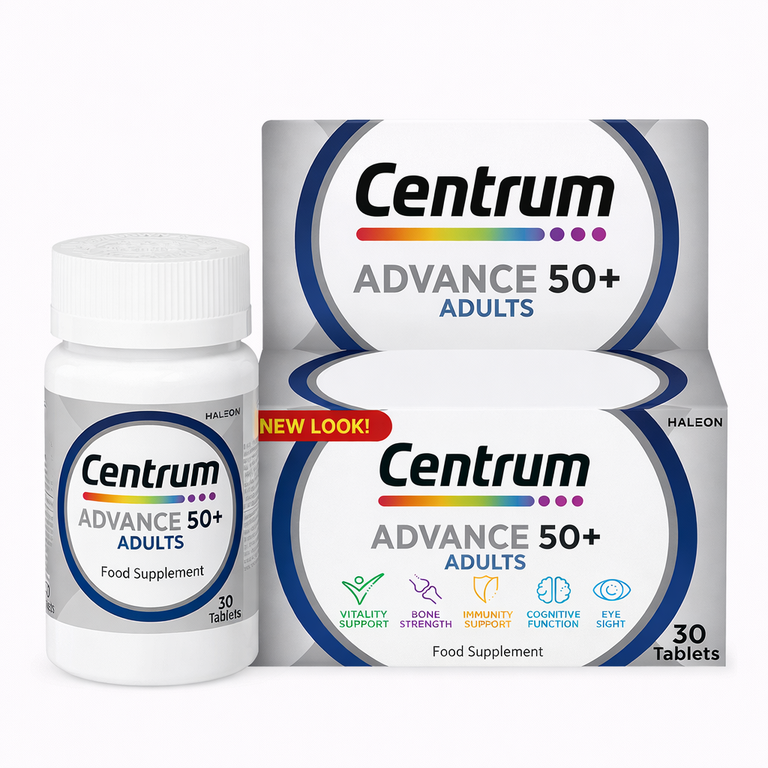Centrum Advance 50+ Multivitamin Tablets x 30 tablets