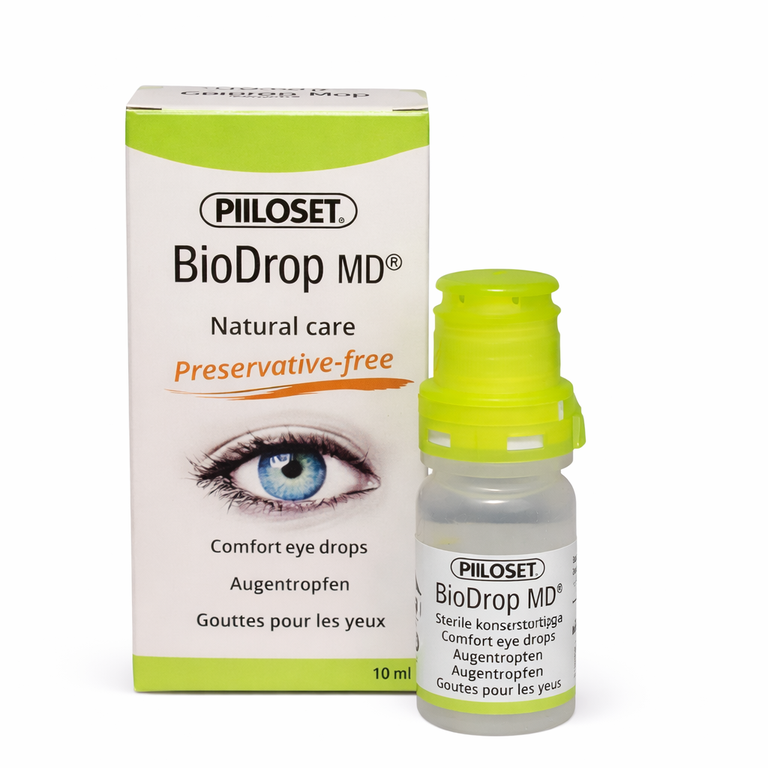 Piiloset Biodrops MD Eye Drops (Hyaluronic Acid 0.2%) 10 ml