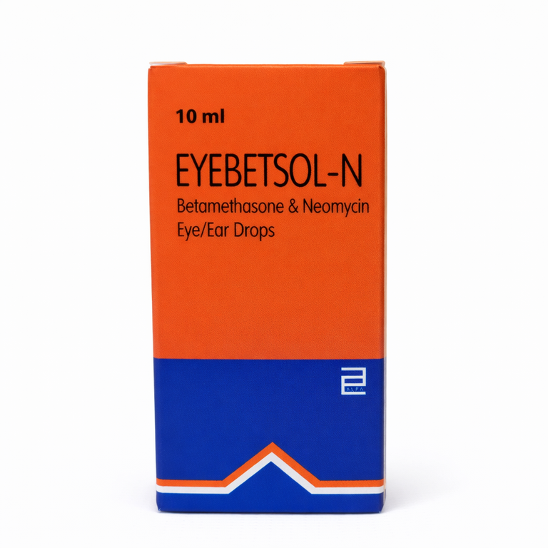 Eyebetsol-N Eye/Ear Drops (Betamethasone + Neomycin) 10 ml