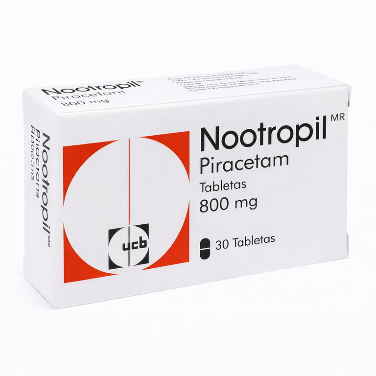 UCB Pharma Nootropil Piracetam Tablets 800 mg x 15 Tablets