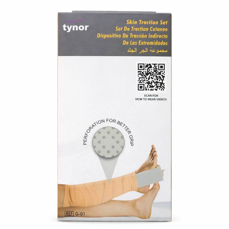 Tynor G01 Skin Traction Set (PUF Liner) Adult AD (Above 30 cm) x 1 unit