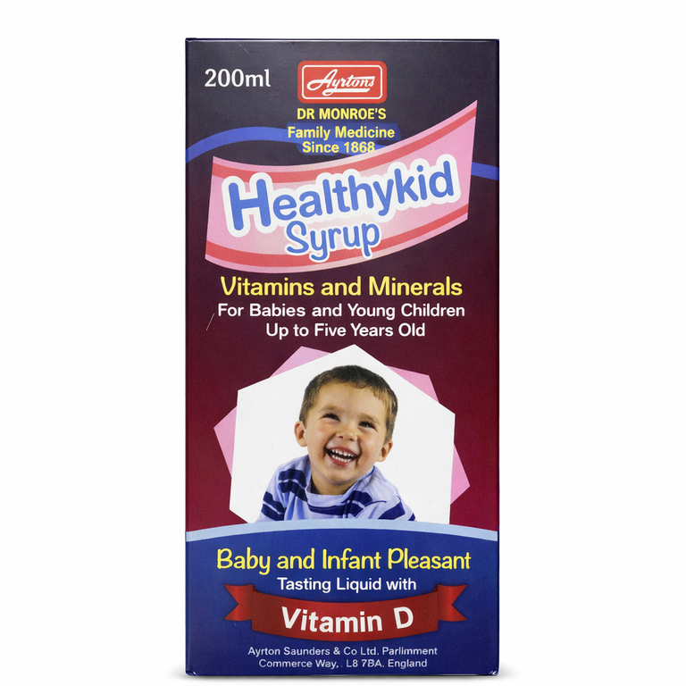 Ayrtons Dr Monroe's Healthykid Syrup 200 ml