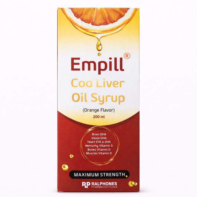Empill Cod Liver Oil Syrup (Orange Flavor) 200 ml