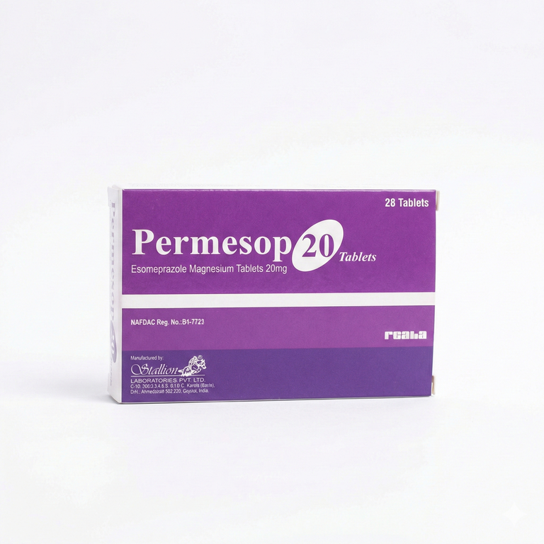 Reals Permesop 20 Esomeprazole Tablets 20 mg x 10 Tablets