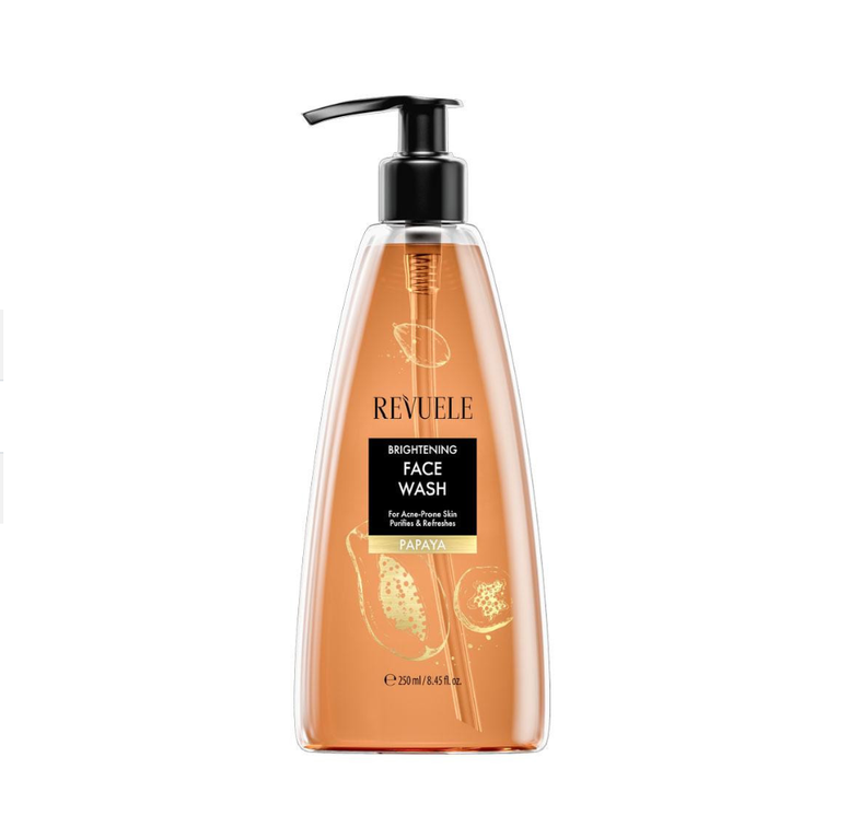 Revuele Papaya Brightening Face Wash 250 ml (8.4 fl oz)