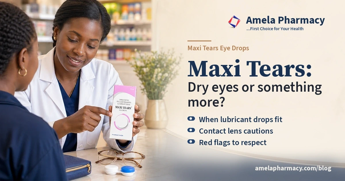 Maxi Tears: When Lubricating Eye Drops May Help and When to Get Checked